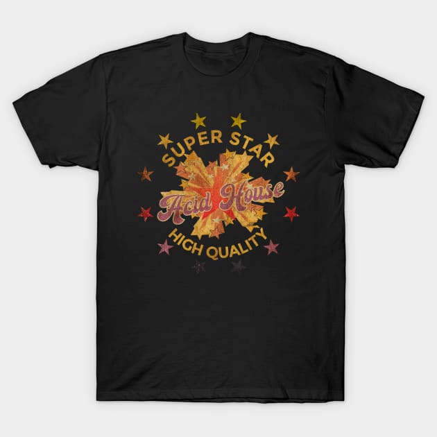 SUPER STAR - Acid House T-Shirt by Superstarmarket